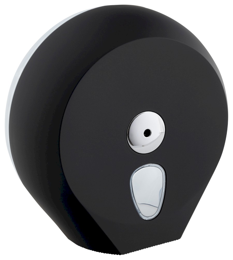 COLORED zásobník na toaletní papír max. Ø 23cm, ABS, Soft Touch, černá mat A75610NE