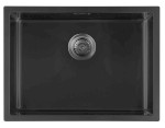 ZENITH nerezový dřez 60x45cm, gun metal ZN6045B