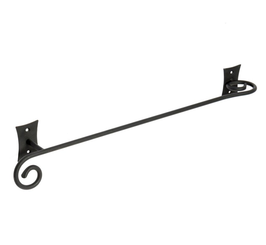 REBECCA držák ručníků 450mm, černá CC420