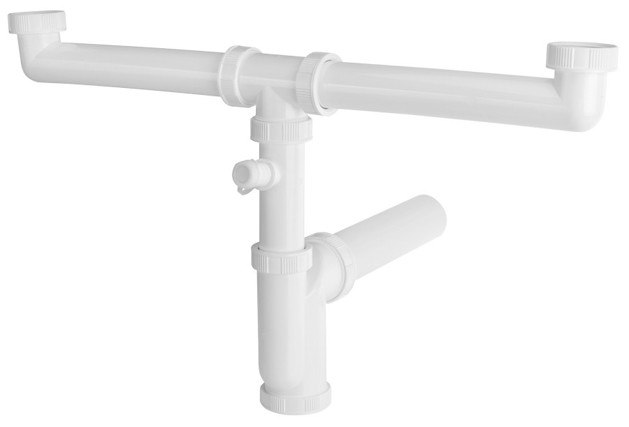 155.133.0 (50725) Dřezový sifon s odbočkou 6/4