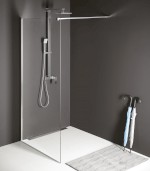 MODULAR SHOWER jednodílná zástěna pevná k instalaci na zeď, 1300 mm MS1-130