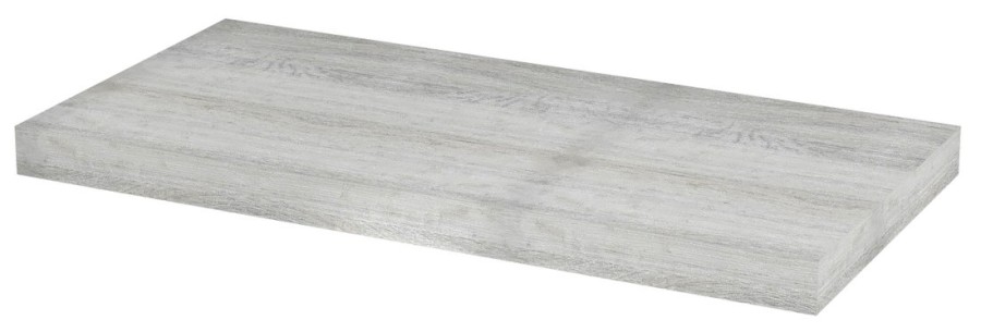 AVICE deska pod umyvadlo 80x39cm, tl.5cm, dub starobílý AV885