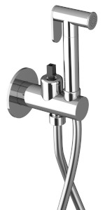 UT013-1 (57364) ULTRAMIX tělo podomítkové bidetové baterie se Stop sprškou, kulatá, chrom UT013-1