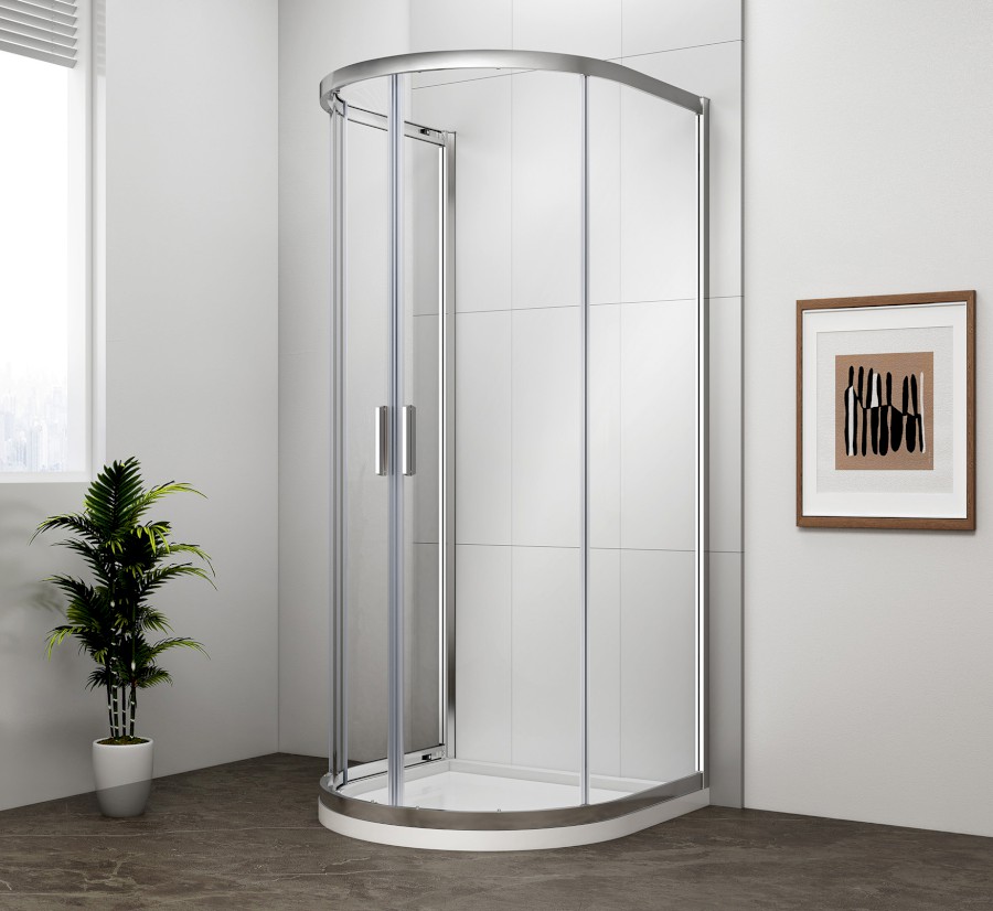 EL4715 (59204) EASY půlkruhová sprchová zástěna 1000x1000mm EL4715