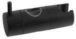 NDKJ639 (47566) Držák pro sprchovou tyč 23mm, ABS/černá mat NDKJ639