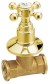 ANTEA podomítkový ventil, teplá, zlato 3055H