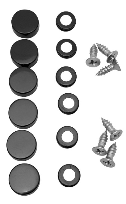 ALTIS BLACK sada krytek šroubů NDALB06