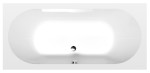 LEVANA obdélníková vana 170x80x39cm, bílá 71745
