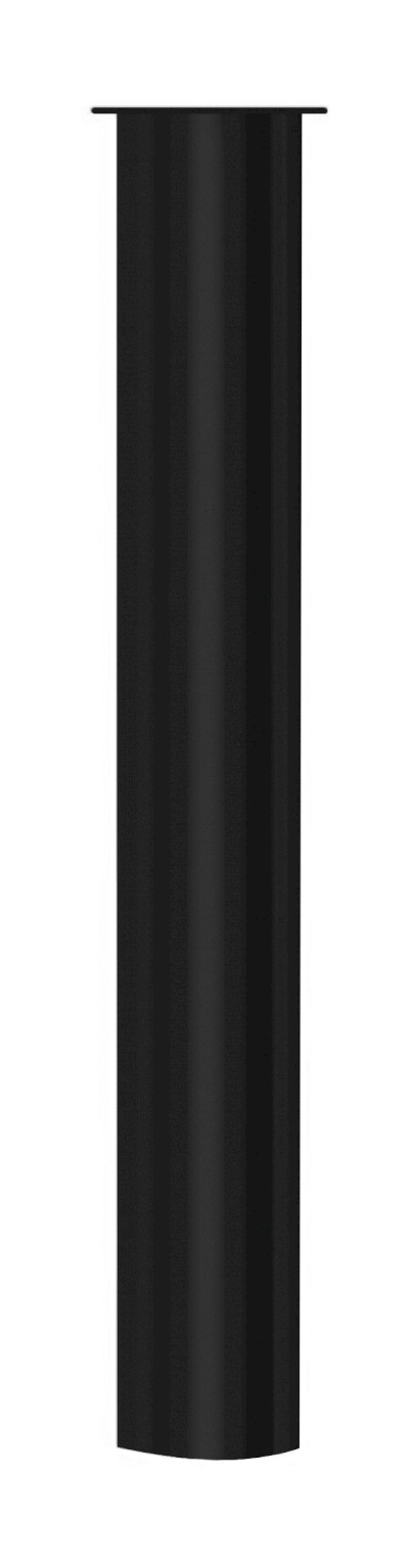 Prodloužená trubka sifonu s přírubou, 32/300mm, černá mat TB123B