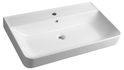 GALI keramické umyvadlo 80x48cm, bílá TU0174