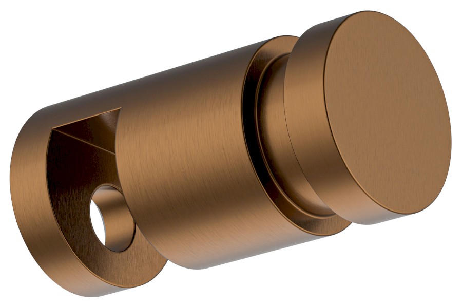 1301-08PG (61575) Závěsný háček na sprchovou zástěnu, měď mat 1301-08PG