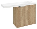 LT610-2222 (50633) LATUS VI umyvadlová skříňka 50x50x22cm, pravá, dub alabama LT610-2222