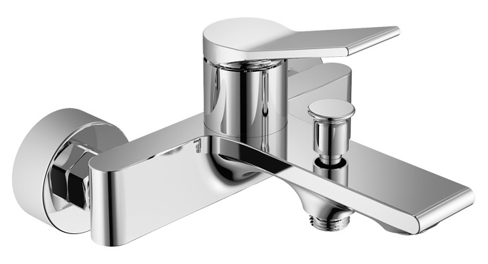 BC010 (51687) BOLERO nástěnná vanová baterie, chrom BC010