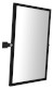 HANDICAP zrcadlo výklopné 40x60cm, černá XH007B