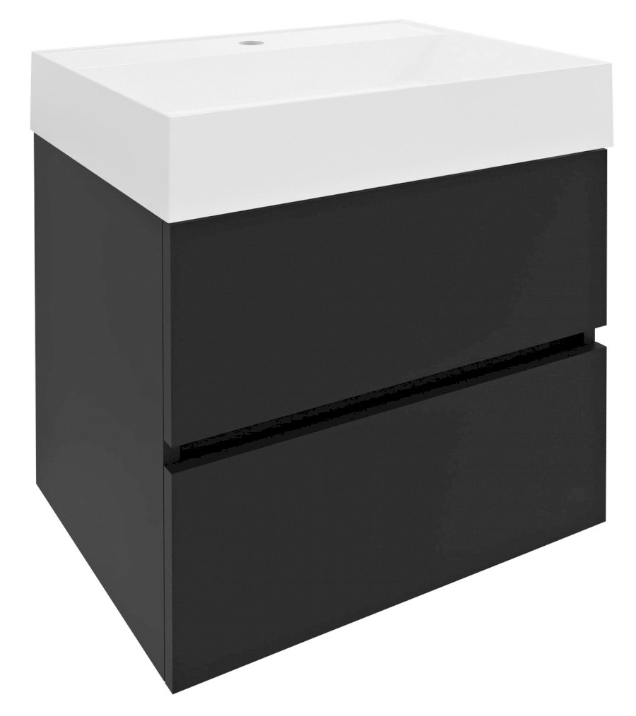 DT060-3434 (52701) ODETTA umyvadlová skříňka 57x50x43,5cm, antracit matný DT060-3434
