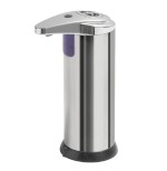 06672 (49913) Bezdotykový dávkovač mýdla na postavení, 240ml, 74x184x113mm, nerez lesk 06672