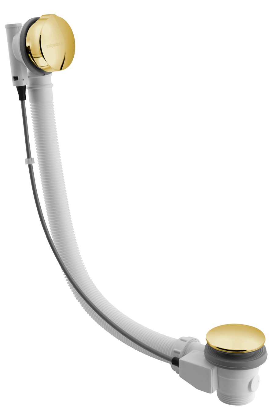 71680G (42495) Vanová souprava, bovden, délka 575mm, zátka 72mm, zlato 71680G