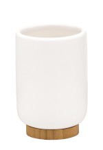 FANCY sklenka na postavení, bílá 2126101