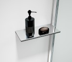 ES8410 (56222) ESCA SHELF polička do profilu 230x120mm, chrom ES8410