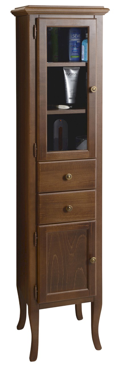 RETRO skříňka vysoká 40x170x36cm, buk, levá 1663