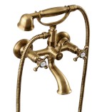 3016 (4208) ANTEA nástěnná vanová baterie kompletní, bronz 3016