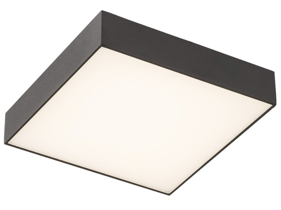 RISA stropní LED svítidlo 30W, 300x300mm, 230V, IP21, černá LS030C