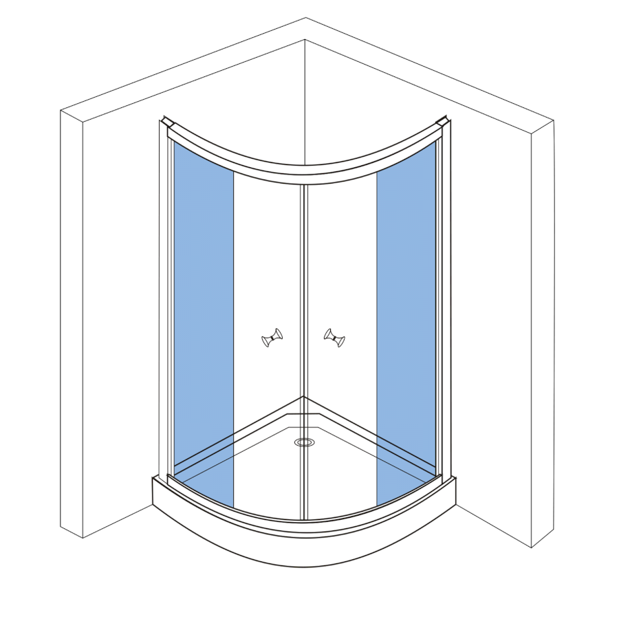 Sklo pro BTR803, pevná část NDBTR803-02