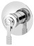 VERSI podomítková sprchová baterie, 1 výstup, chrom RV041