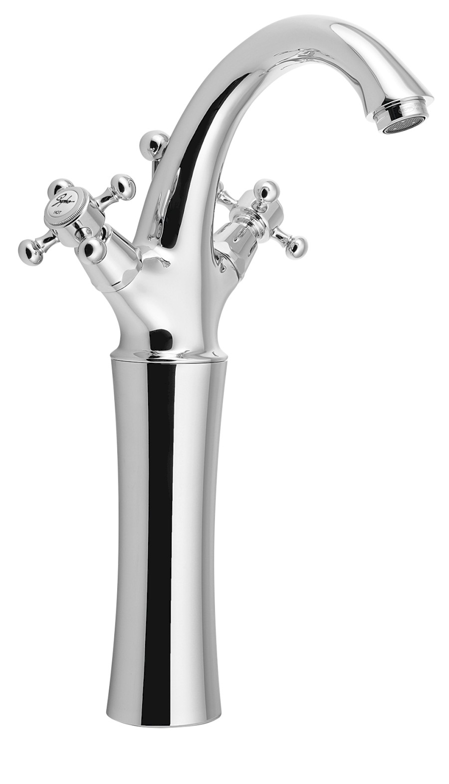 3271L (27493) ANTEA stojánková umyvadlová baterie vysoká s výpustí, výška 300mm, chrom 3271L