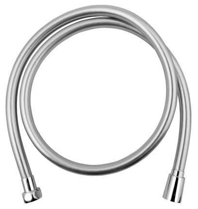 SOFTFLEX plastová sprchová hadice, 120cm, metalická stříbrná/chrom 1208-10