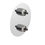 UT044-1 (57363) ULTRAMIX tělo podomítkové sprchové baterie, 3 výstupy, otočný přepínač, chrom UT044-1