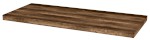 AVICE deska pod umyvadlo 120x39cm, tl.5cm, dub tmavý AV11211