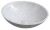 BLOK kamenné umyvadlo na desku Ø 42cm, bílá carrara mat 2401-42