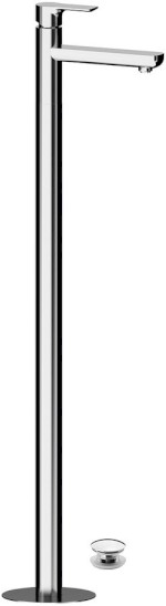 PAX umyvadlová baterie s připojením do podlahy, chrom XA16