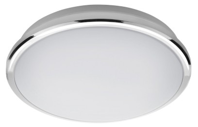 SILVER stropní LED svítidlo,  Ø 29cm, 10W, 230V, 3000K/4000K/6500K, IP44, chrom AU480