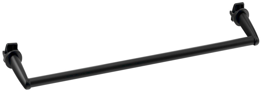 Sušák ručníků na otopná tělesa 46cm rovný, černá mat IDR-50B