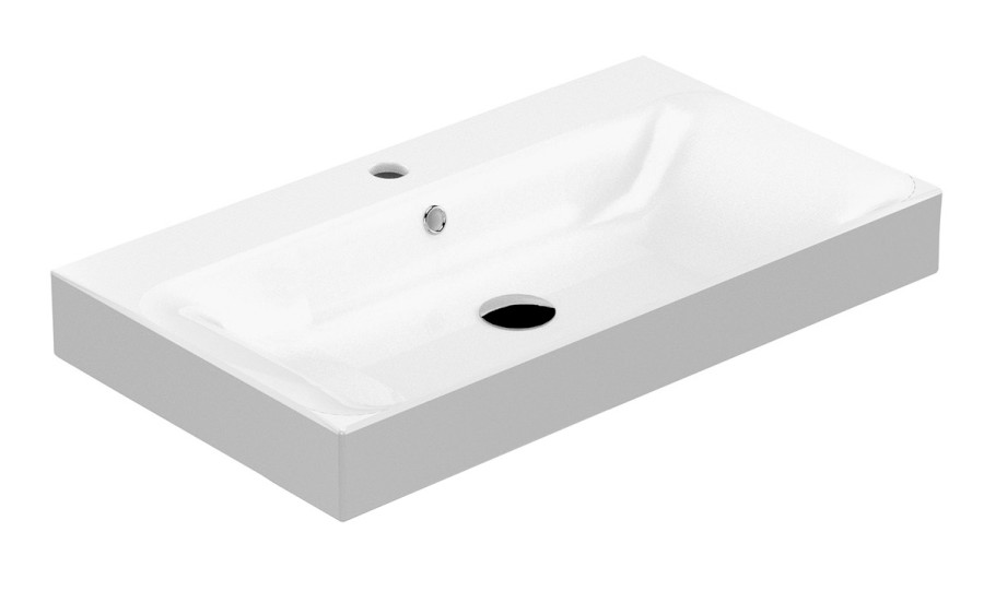 CENTO keramické umyvadlo 80x45cm, bílá 353301