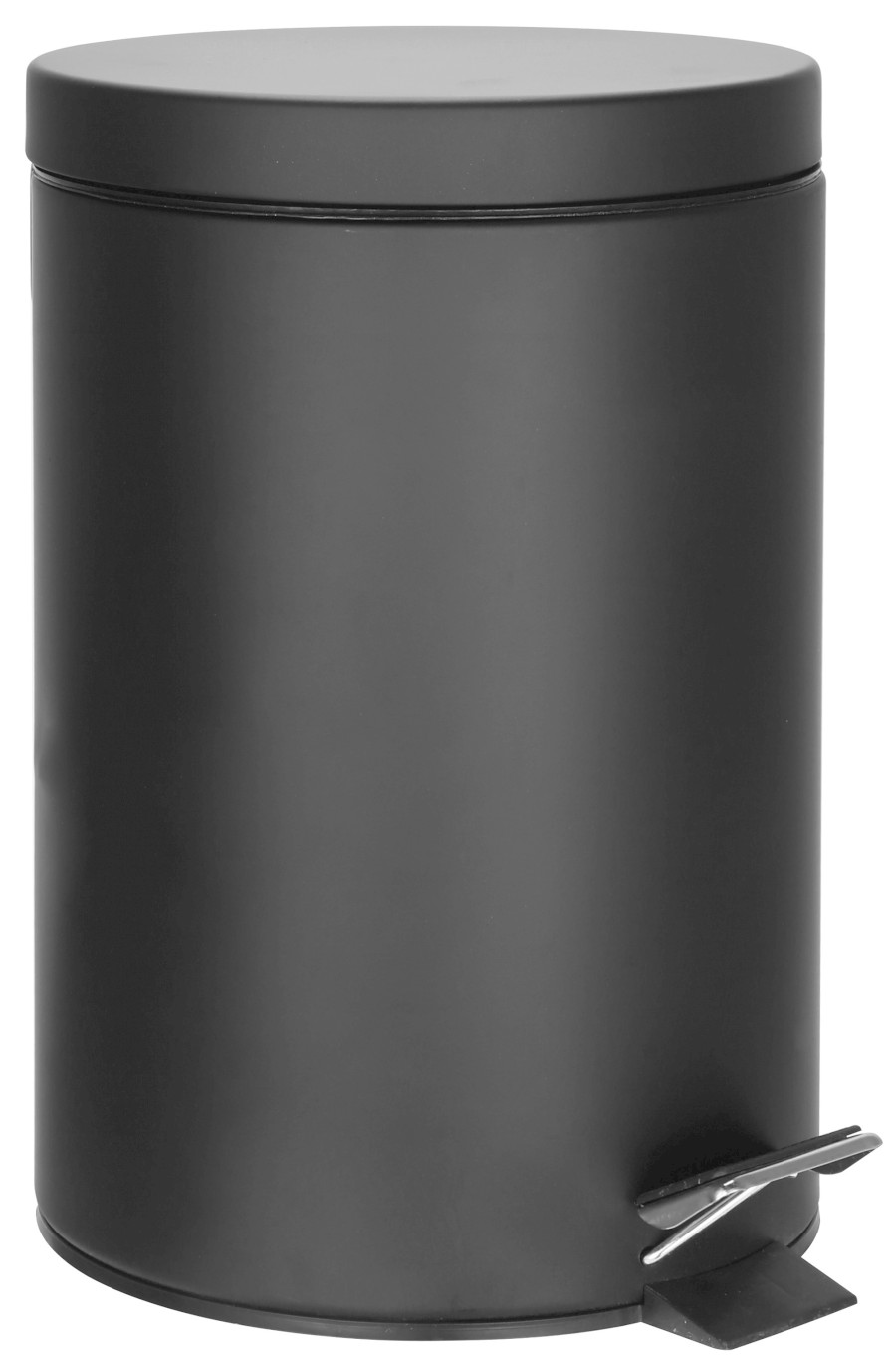 26112 (59043) SIMPLE LINE odpadkový koš kulatý 12l, černá mat 26112