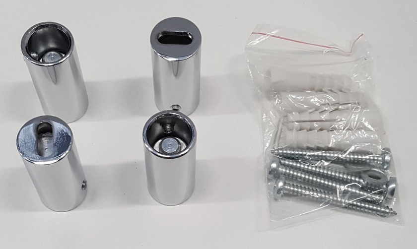 DORLION montážní uchycení, chrom ND1130-11