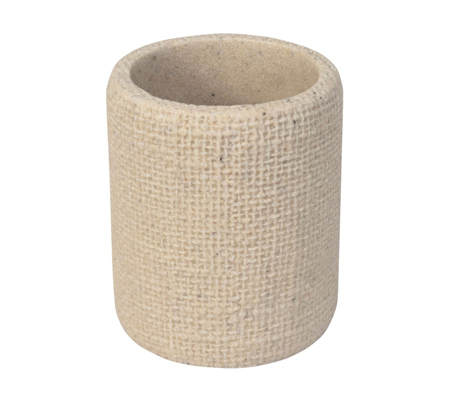 8567 (61854) CRAFT sklenka na postavení, béžová 8567