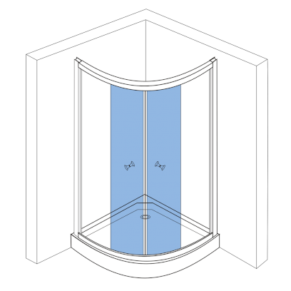 Sklo pro BTR803, pohyblivá část NDBTR803-01