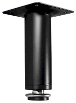 KERAMIA FRESH výškově stavitelná nožička, výška 100-110mm, černá mat 10077B