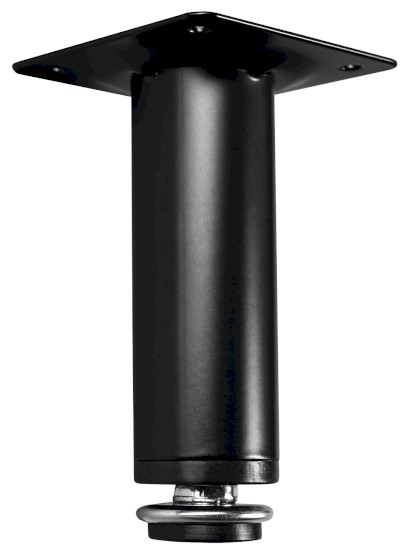 KERAMIA FRESH výškově stavitelná nožička, výška 100-110mm, černá mat 10077B