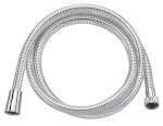 LASER plastová sprchová hadice, 150cm, chrom/bílá 11150