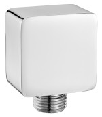 Vývod sprchy, 48x48mm, chrom SC331