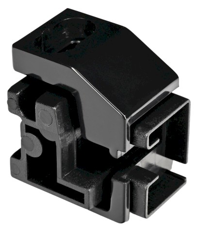 EASY BLACK vložka pro uchycení spojovacího profilu, pravá ND715LB