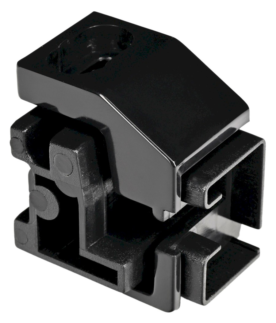 EASY BLACK vložka pro uchycení spojovacího profilu, pravá ND715LB