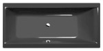 93611.30 (11498) CLEO obdélníková vana 160x75x48cm, šedá 93611.30