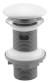 Umyvadlová výpust 5/4“, click-clack, keramická zátka, 20-70mm, bílá 38TP0171I