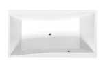 78511.11 (52543) QUEST obdélníková vana 180x100x49cm, bílá mat 78511.11